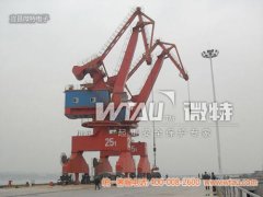 武漢港港口門機安裝WTL-A200型力矩限制器